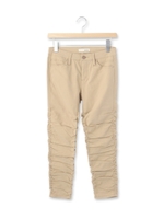 ウルトラストレッチギャザーパンツ/ベージュ(052)
