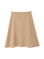 スエードサテン×ダブルクロス スカート/ネイビー(120)