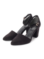 アンクルベルトセパレートパンプス/グレー(412)