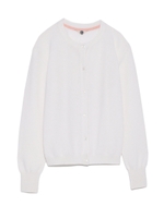 カシミアカーディガン/WHT