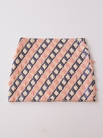 スパングルフリンジミニスカート/NAVY