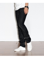 セルヴィッチストレートデニムパンツ/ネイビー系(094)