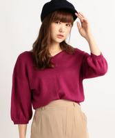 ショート丈ニット