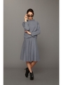 【AZUL ENCANTO】ボトルネックプルオーバー/T.GRY