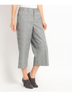 【STORY10月号掲載】グレンチェックワイドパンツ/チャコールグレー(214)