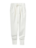 ストレッチロングパンツ/WHT