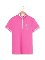 スパンコールロゴプルオーバー/ラズベリーピンク(173)