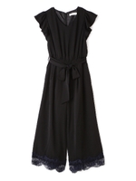 裾レースコンビネゾン/グレー(020)