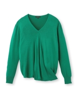 [L]リヨセル×レーヨン2WAYニット/ホワイト系(002)