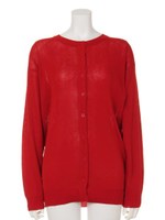 【EDGE】シアーニットカーディガン/キャメル