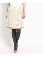 シノワスカーフ柄スカート/ライトベージュ(151)