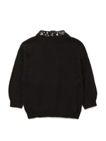 ビジューカラーニットプルオーバー/GRY