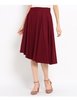 サキソニーアシメフレアスカート/サンドベージュ(053)