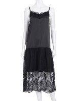 【石原さとみさん着用】レース切替インナーキャミOP/オフホワイト