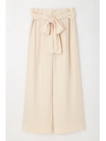 BOW WIDE CROPPED/ホワイト(030)