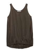 【emmi yoga】シンプルサテンチュニック/KKI