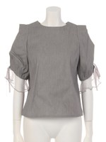 ライトデニムブラウス/BLU