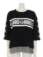 デッドロックスマイルZIPトップス/ブラック