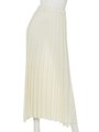 [GREED]PLEAT KNIT Skirt/GREEN