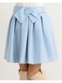 【LIZ LISA】ウールタックスカート/ブルー