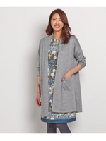 オータムジャージトッパーカーディガン/サックス(090)