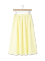 シャンブレータックスカート/イエロー系(030)