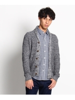 ショールニットカーディガン/ネイビー(093)