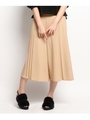 プリーツスカーチョ/ライトベージュ(051)