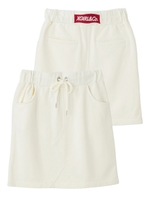 COLOR LOGO SWEAT SKIRT/ブルー