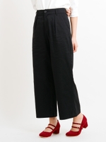 【relaxing line】ワイドチノパンツ/キャメル