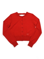 バレリーナカーディガン/ベビーピンク×ブラック