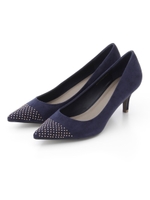 トゥスタッズポインテッドトゥパンプス/GREGE