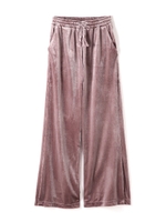 ベロアロラックスパンツ/グレー(020)