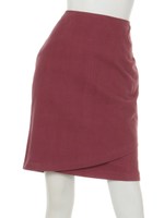 ペンシルコクーンスカート/ピンク