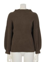 パフスリーブKnit TOP/KHA