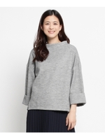 ヘアリップルワイドカットソー/オフホワイト(003)