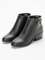 サイドベルトブーツ/ブラック