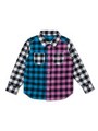 BUFFALO PLAID L/S MULTICOLOR SHIRT (2T〜3T)/レッド