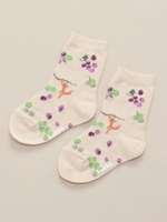 グレープドットＪＱ　ＳＯＣＫＳ/ベージュ