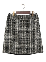 ★JOC ツイード パイピングスカート/Beige