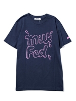 S/S TEE DRIP/ネイビー