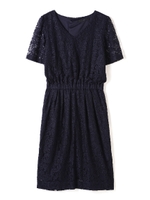 コクーンレースドレス/ブルー(110)