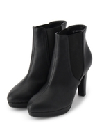 サイドゴアプラットフォームブーツ/ブラック(019)