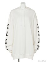 ANARCHY PEPE SWEAT PARKA/BLACK