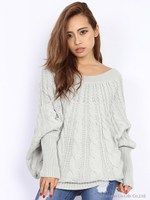 2ＷＡＹボリュームニットカーデ/CAM