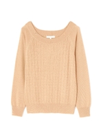 Ｐｅａｎｕｔｓオフショルケーブル/ベージュ(041)