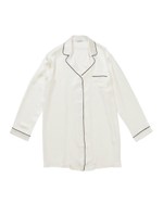 シルクドレスパジャマ/BLACK