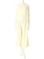 ニットパンツセットアップ/ホワイト