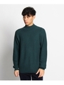 コットンカシミヤニットプルオーバー/モスグリーン(024)