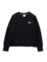 CREWNECK SWEATSHIRTS FLAG LOGO/ネイビー